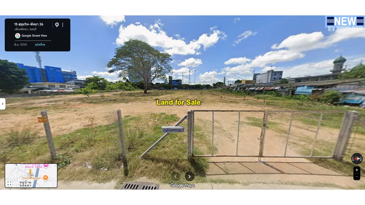 ด้านหลังที่ดิน