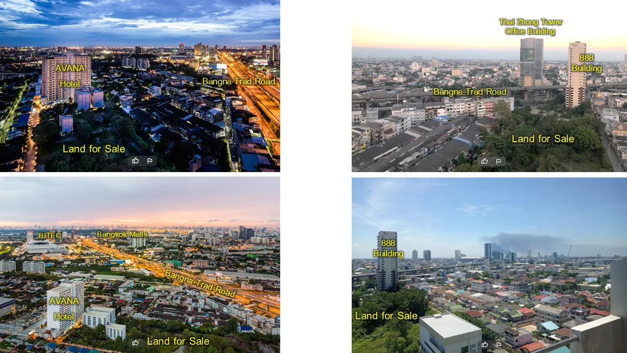 ที่ดินติดถนนบางนา-ตราด กม.1.7 - 13