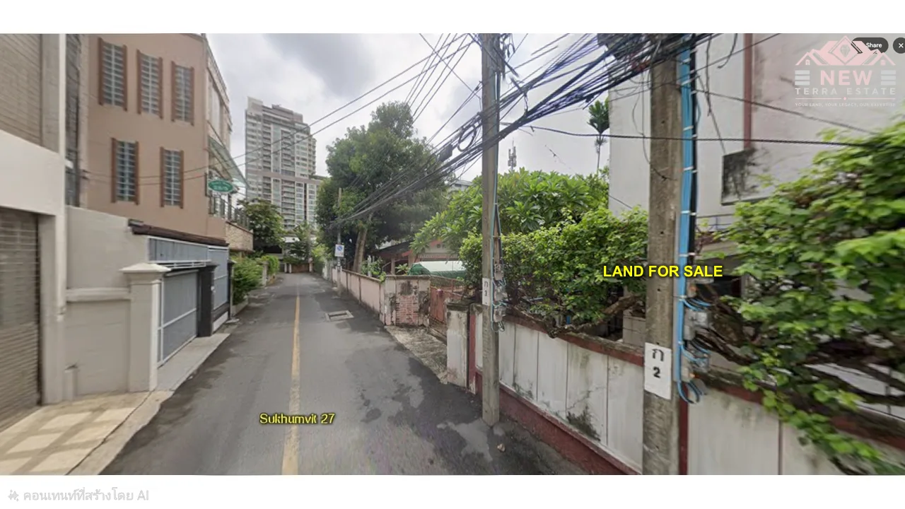 ที่ดินพร้อมบ้าน ซอยสุขุมวิท31 - 22