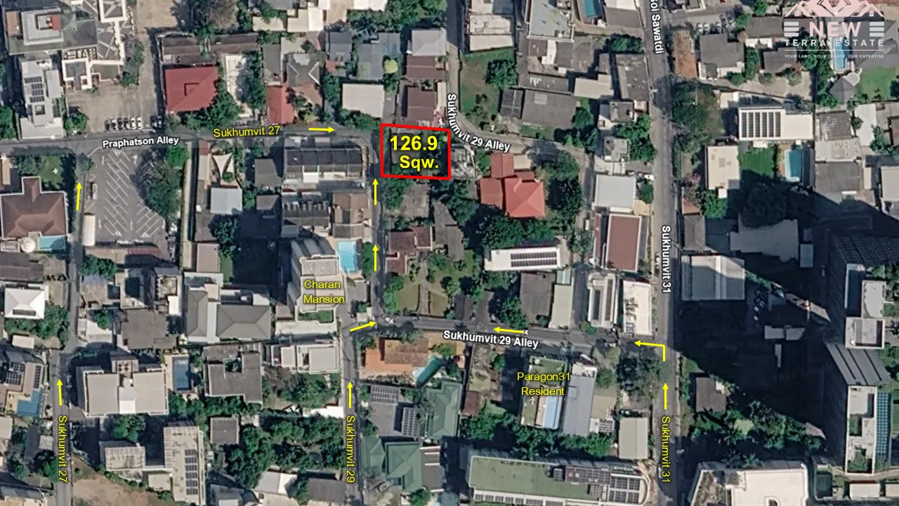 ที่ดินพร้อมบ้าน ซอยสุขุมวิท29 - 3