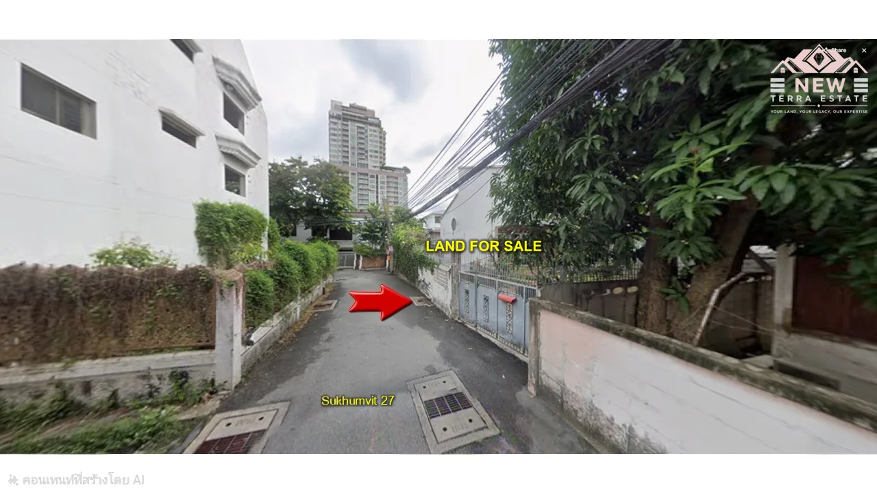 ที่ดินพร้อมบ้าน ซอยสุขุมวิท29 - 21