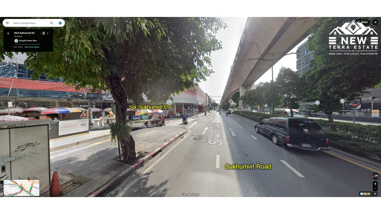 ขายอาคารพาณิชย์แนวถนนสุขุมวิท ซอยสุขุมวิท69 - 5